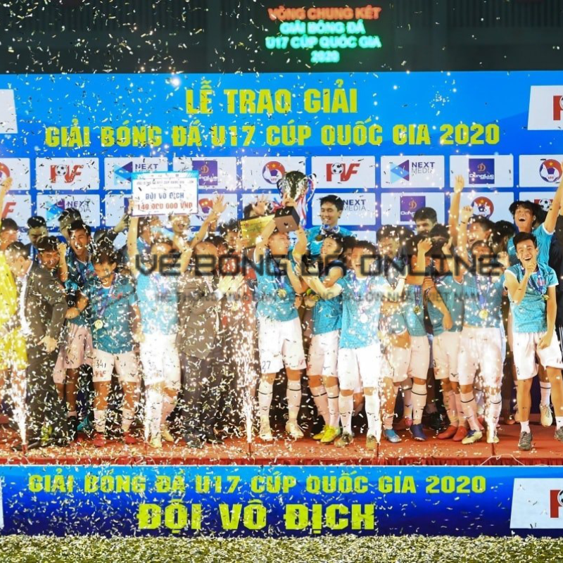Lễ trao giải cúp quốc gia U17 Việt Nam