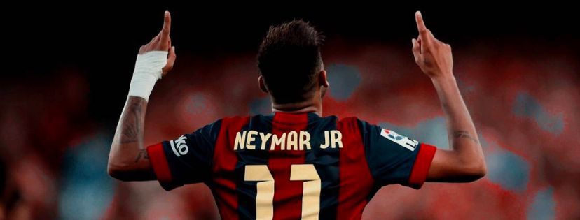Hình ảnh Neymar trong màu áo câu lạc bộ Barcelona