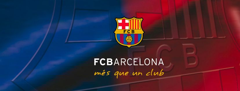 Ảnh bìa facebook câu lạc bộ nổi tiếng Barcelona
