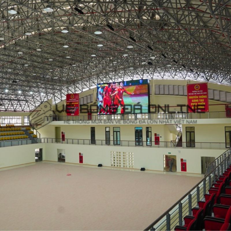 nhà thi đấu Trường Đại học Thể dục thể thao Bắc Ninh