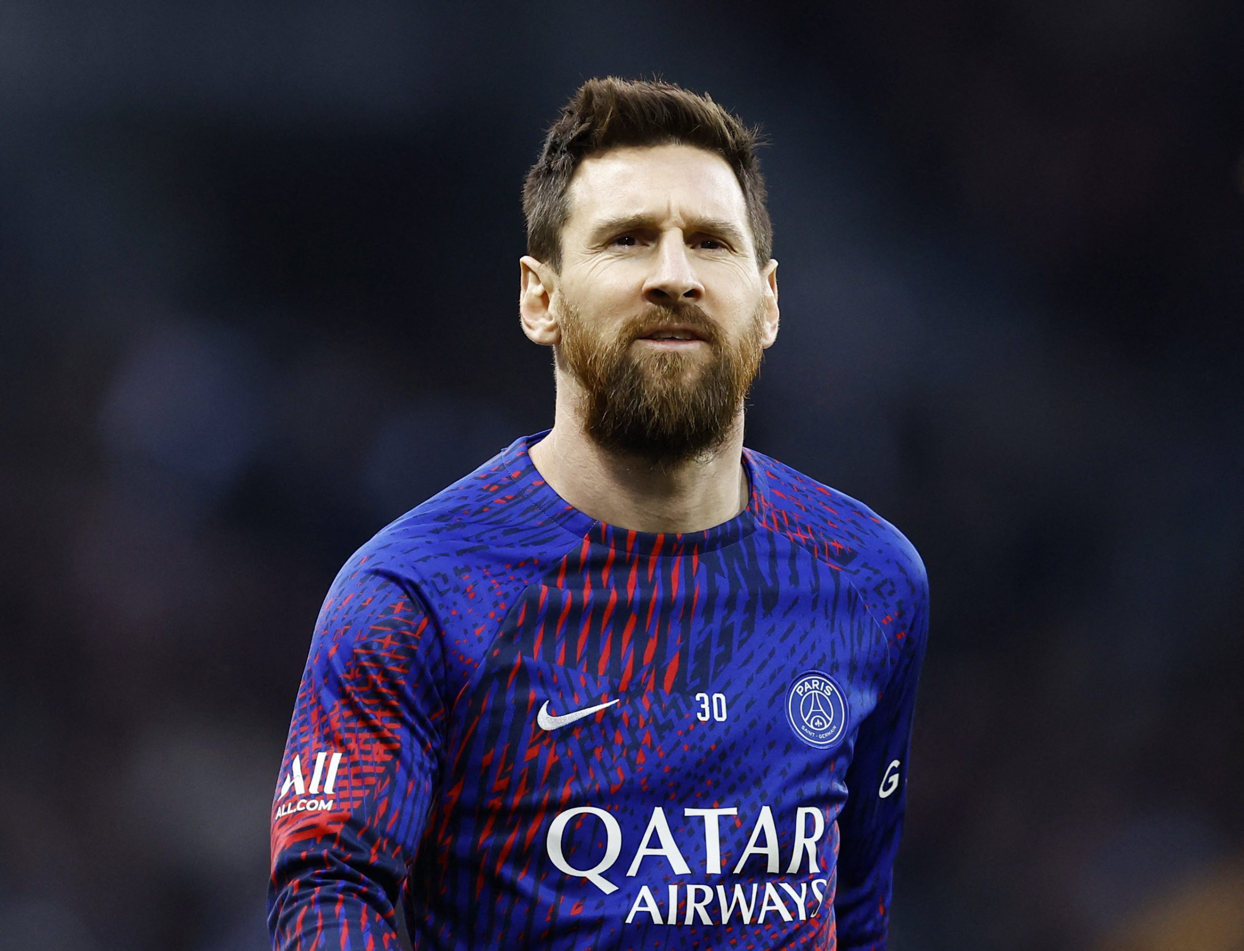 Chiều cao của Messi