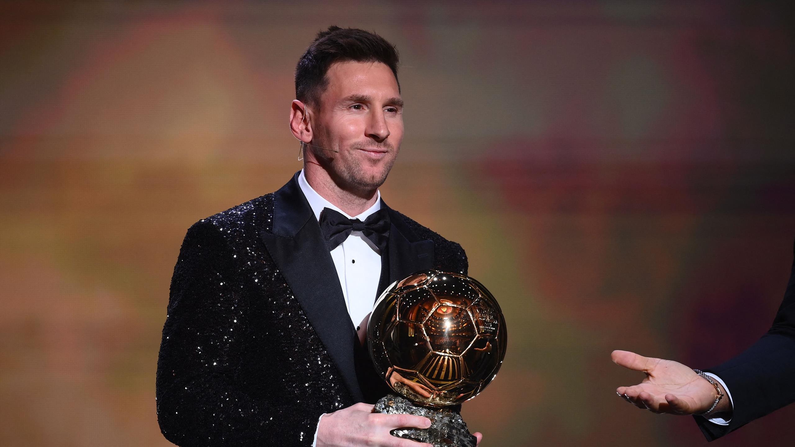 Messi được bao nhiêu quả bóng vàng