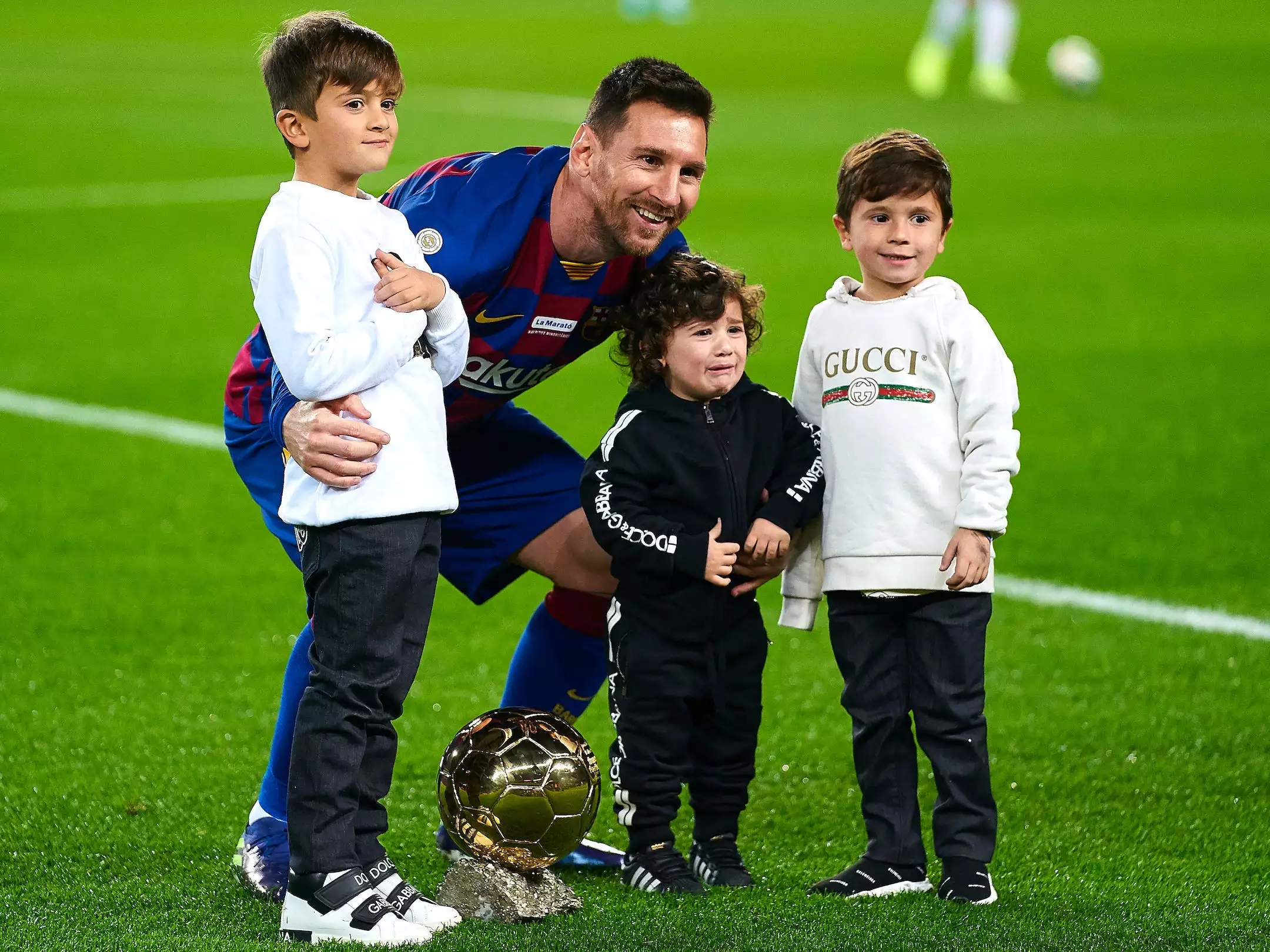 Messi và vợ 