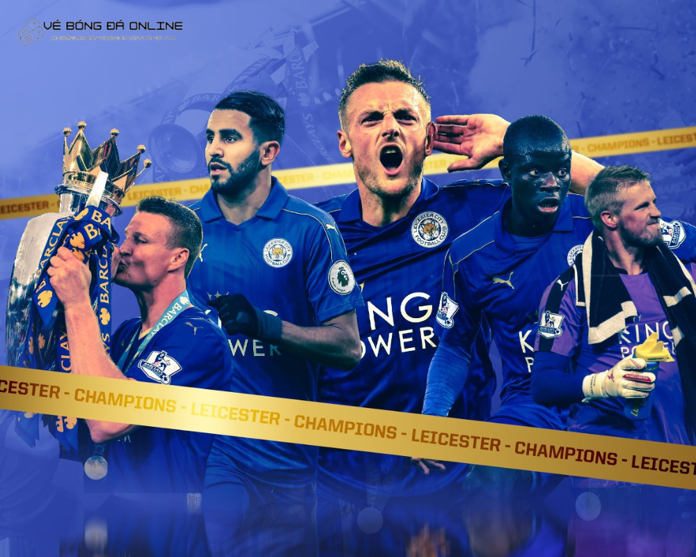 Leicester City vô địch Ngoại Hạng Anh