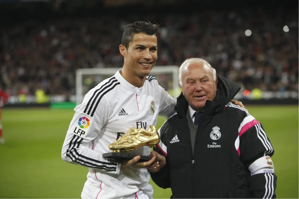 Ronaldo có bao nhiêu chiếc giày vàng