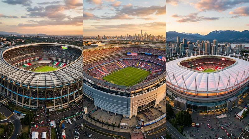 Khám phá 16 thành phố và các siêu sân vận động World Cup 2026